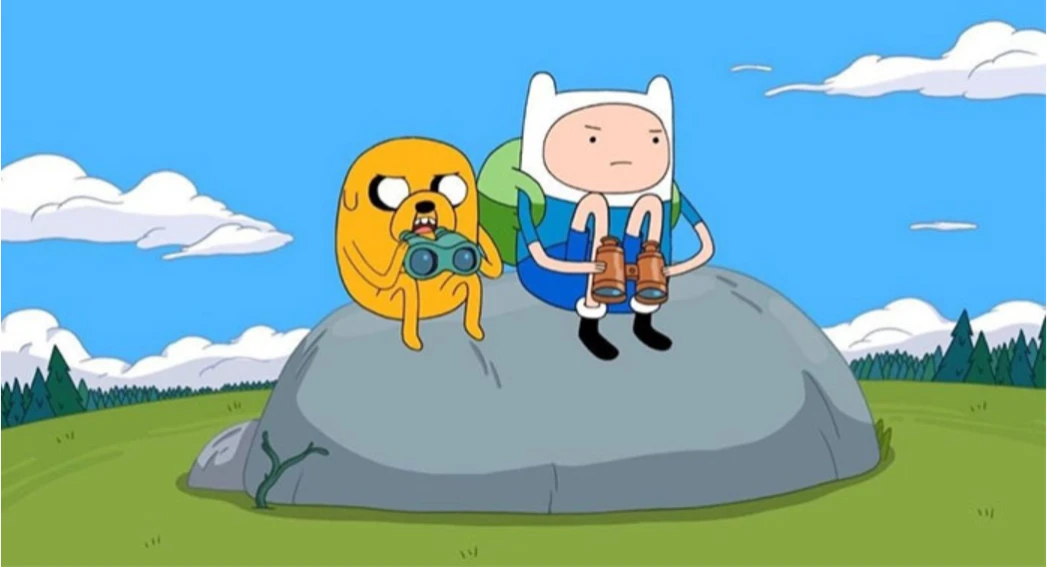 An image showing on adventure time funny quotes