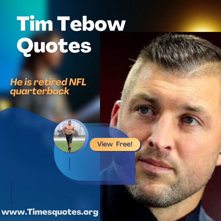 An image of Tim Tebow Quotes